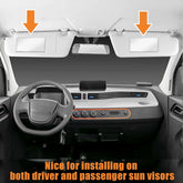 Universal Car Interior Cosmetic Mirror – Portable Self-Adhesive Vanity Mirror